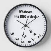 Wat het ook is BBQ O'clock barbeque barbecue fan (Voorkant)