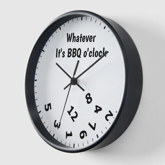 Wat het ook is BBQ O'clock barbeque barbecue fan (Hoek)