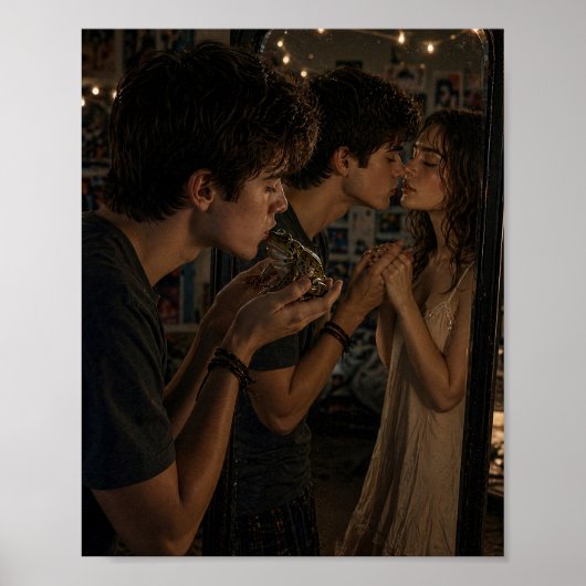 Wat hij ziet Poster (Voorkant)
