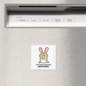 Wat Hoppens ook is, Hoppens Rabbit Pun Magnet (Insitu (Vaatwasser))