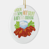 Wat hot Stuff Keramisch Ornament (Rechts)