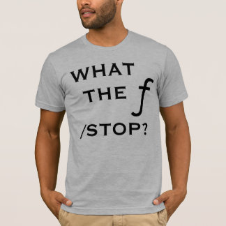 Wat houdt de f op? t-shirt
