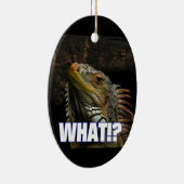 Wat? Iguana Keramisch Ornament (Rechts)