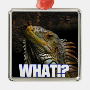 Wat? Iguana Metalen Ornament