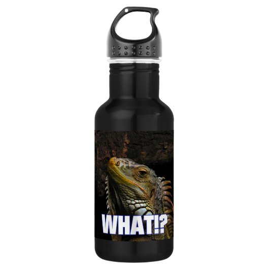 Wat? Iguana Waterfles (Voorkant)
