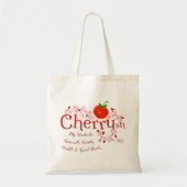 Wat ik Cherrysh heb | Cherry Pun Tote Bag (Voorkant)
