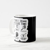 Wat ik doe in mijn reservetijd Frisbee de Schijf v Koffiemok (Voorkant links)