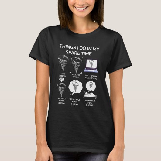 Wat ik doe in mijn reservetijd t-shirt (Voorkant)