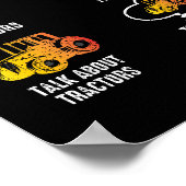 Wat ik doe in mijn reservetijdtrekker poster (Hoek)