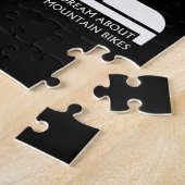 Wat ik doe in mijn vrije tijd - MTB Mountain Bike Legpuzzel (Zijkant)