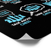 Wat ik doe in mijn vrije tijd schaap schaap schaap poster (Hoek)