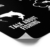 Wat ik doe in mijn vrije tijd Vist Poster (Hoek)