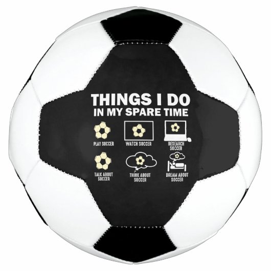 Wat ik doe in m'n pauze voetbal (Voorkant)