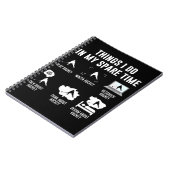 Wat ik doe in m'n vrije tijd notitieboek (Linkerzijde)