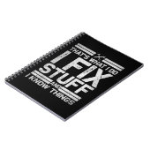 Wat ik doe, maak ik dingen vast en ik weet dingen notitieboek (Linkerzijde)