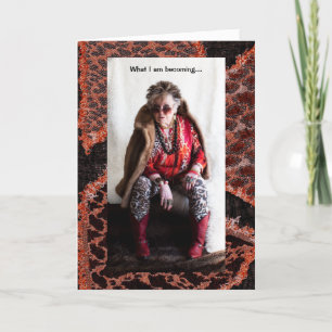 Wat ik een grappige groet word kaart