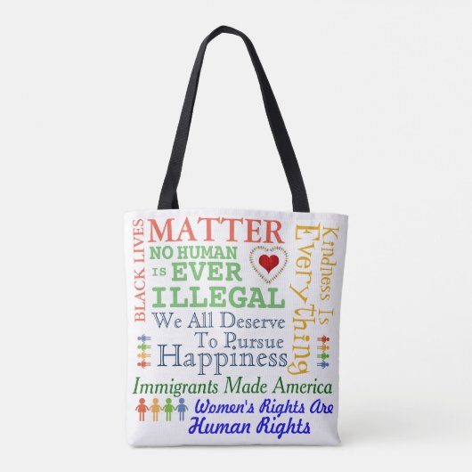 Wat ik geloof in Bag Tote Bag (Achterkant)