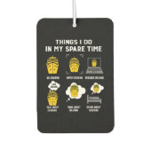 Wat ik in mijn vrije tijd doe, is grappig luchtverfrisser (Voorkant)