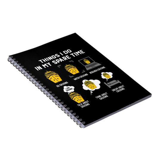 Wat ik in mijn vrije tijd doe, is grappig notitieboek (Rechterzijde)