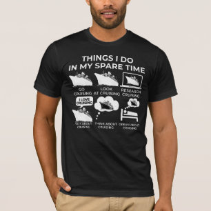 Wat ik in mijn vrije tijd doe - kruipende t-shirt