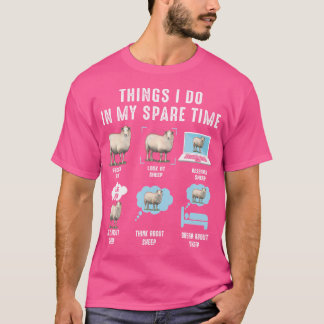 Wat ik in mijn vrije tijd doe, schaadt schimmels t-shirt