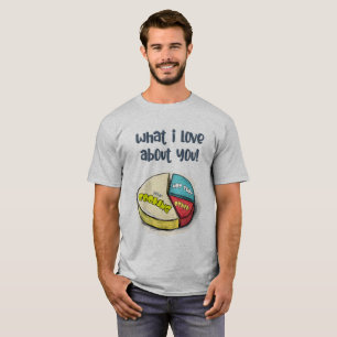 Wat ik leuk vind aan jou   Eerst koken! T-shirt