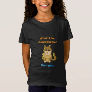 Wat ik leuk vind aan mensen Funny Quotes T-Shirt