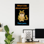 Wat ik leuk vind aan People Poster (Thuiskantoor)
