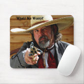 Wat! Ik maak me zorgen? Muismat (Met muis)