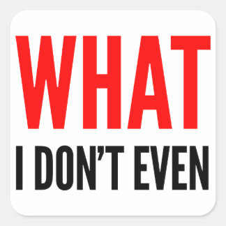 Wat ik niet eens Sticker