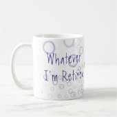 Wat ik ook ben in de gevangenis Whimsical Fish Art Koffiemok (Links)