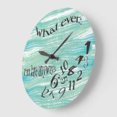 Wat ik ook ben, laat Blauwgroen penseelstreken Grote Klok (Hoek)