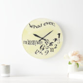 Wat ik ook ben, laat gele Waterverf Grote Klok (Huis)