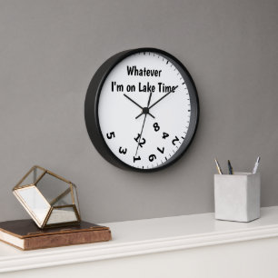 Wat ik ook ben op Lake Time Clock