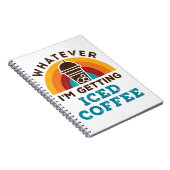 Wat ik ook doe met de coffee Cold Brew Lover Notitieboek (Rechterzijde)