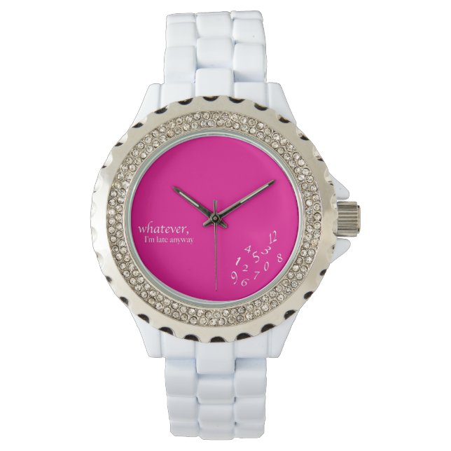 Wat ik ook laat kijk horloge (Voorkant)