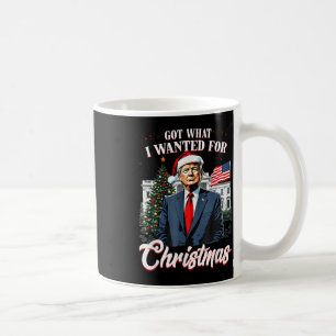Wat ik wilde voor Kerst Trump 2024 Koffiemok