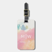 Wat ik zag bij het wachten bagagelabel (Voorkant verticaal)