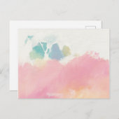 Wat ik zag bij het wachten briefkaart (Voorkant / Achterkant)