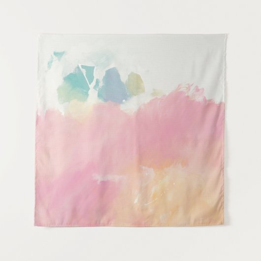 Wat ik zag bij het wachten wandkleed (Voorkant (horizontaal))