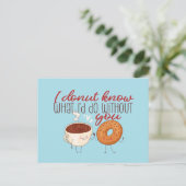 Wat ik zou doen zonder dat jij de grappige Valenti Briefkaart (Staand voorkant)