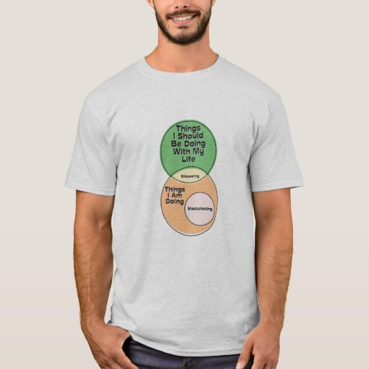 Wat ik zou moeten doen met mijn vlinderdiagram t-shirt (Voorkant)