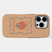 Wat in Anjer Grappige Cowboy Bloem Case-Mate iPhone Case (Achterkant (horizontaal))