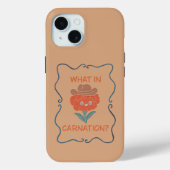 Wat in Anjer Grappige Cowboy Bloem Case-Mate iPhone Case (Achterkant)