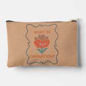 Wat in Anjer Grappige Cowboy Bloem Etui (Achterkant)