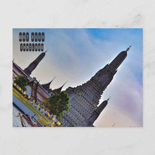 Wat in Bangkok Briefkaart (Voorkant)