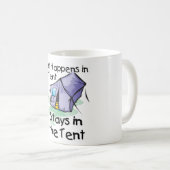 Wat in de Tent gebeurt Koffiemok (Voorkant rechts)