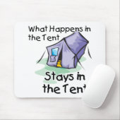 Wat in de Tent gebeurt Muismat (Met muis)