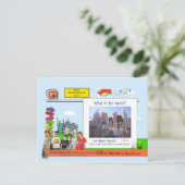 Wat in de wereld? Las Vegas! Briefkaart (Staand voorkant)