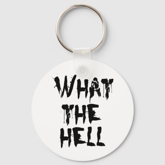 wat in godsnaam sleutelhanger (Voorkant)